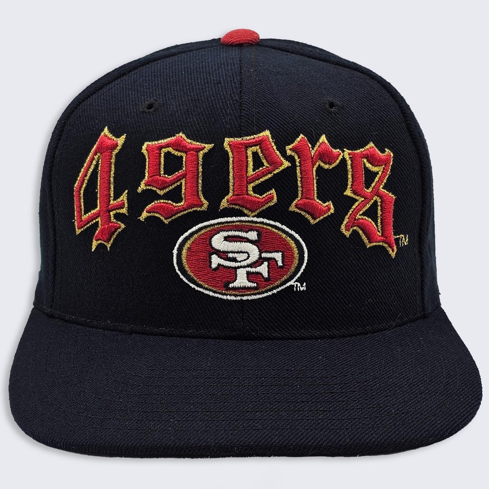 San Francisco 49ers Vintage 90s Old English Drew Pearson Snapback Hat